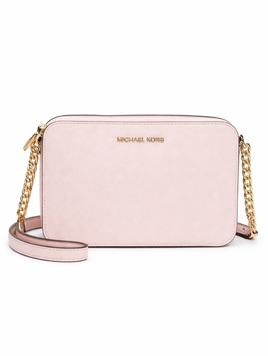 Michael Kors Handbags - Michael Kors Jet Set Large Saffiano Leather Crossbody Bag